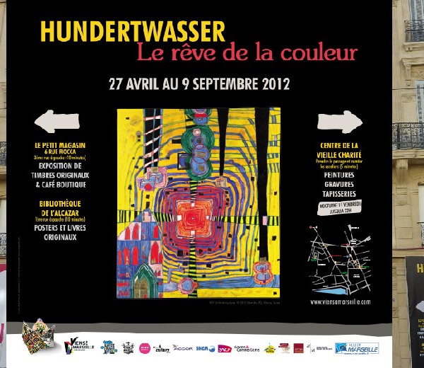 Exposition Hundertwasser 2012