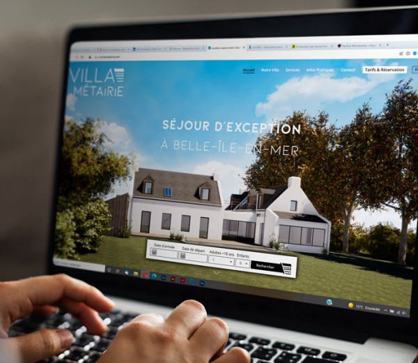 Webdesign Villa Métairie