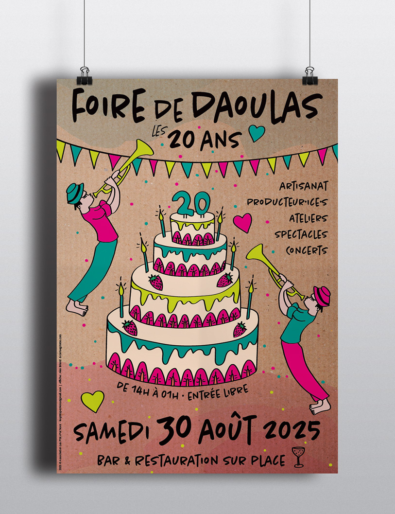 Affiche Foire de Daoulas